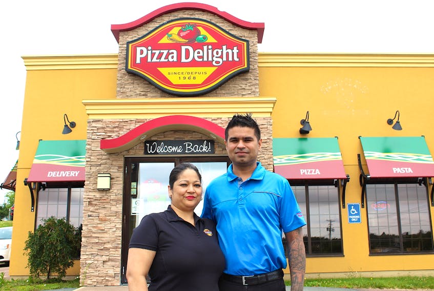 Nidhi and Guarav Nayyar re-opened the Pizza Delight restaurant in Sackville earlier this year and are excited for the challenges ahead.