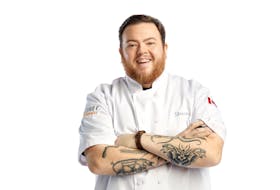 Shaun Hussey, chef and co-owner of Chinched Restaurant and Deli in St. John's, is among the competitors in Season 8 of "Top Chef Canada." The first episode airs Monday, April 13 at 11:30 p.m. Newfoundland time on the Food Network. CONTRIBUTED PHOTO/FOOD NETWORK CANADA