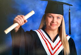 Faith Holloway, a Grade 12 student of Holy Spirit High School in Conception Bay South, dreamed of her prom since she was in kindergarten. Due to the COVID-19 pandemic, high school graduations events across the province have been cancelled. — CONTRIBUTED