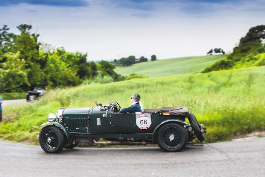 This 1930 Bentley, with a 4.5-litre engine, is similar to the 1929 model David Grainger owned and eventually sold for $250,000. Today he says his car would be worth about $1.4 million. 123RF PHOTO BY MASSIMO CAMPANARI