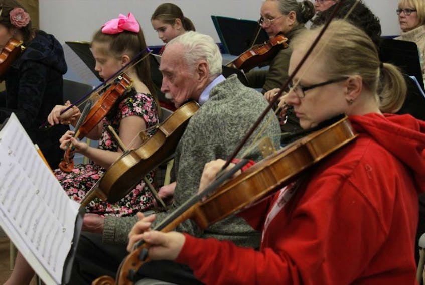 The Pictou County Community Orchestra, which features musicians ranging in age and experience levels, will be performing in New Glasgow and Truro this month.