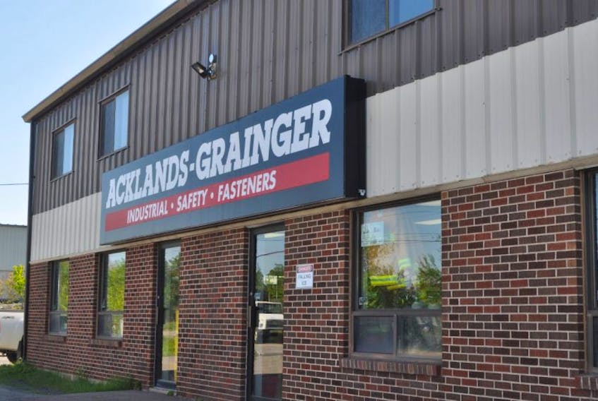 The Stellarton branch of Acklands-Grainger will be closing this July. 
