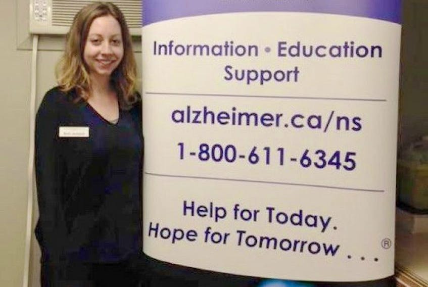 Beth Jackson, co-ordinator of education and outreach for the Alzheimer Society of Nova Scotia. 