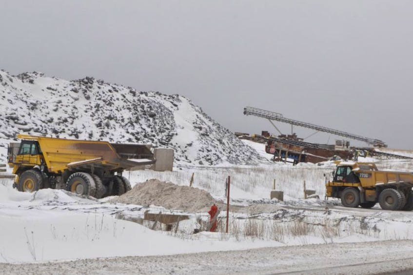The Pioneer Coal mine in Stellarton has a lifespan of about two more years. Once mining ceases, the land will be reclaimed and given to the town.