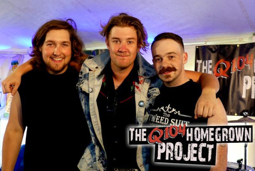 Andre Pettipas and the Giants won the Q104 Homegrown Project on Sunday, one of more than 100 bands that applied. 