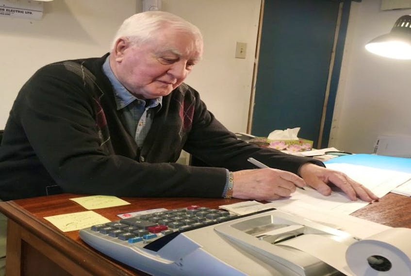 Tom DeWolfe is a longtime accountant and has spent his spring every year for more than 50 years filing tax returns.