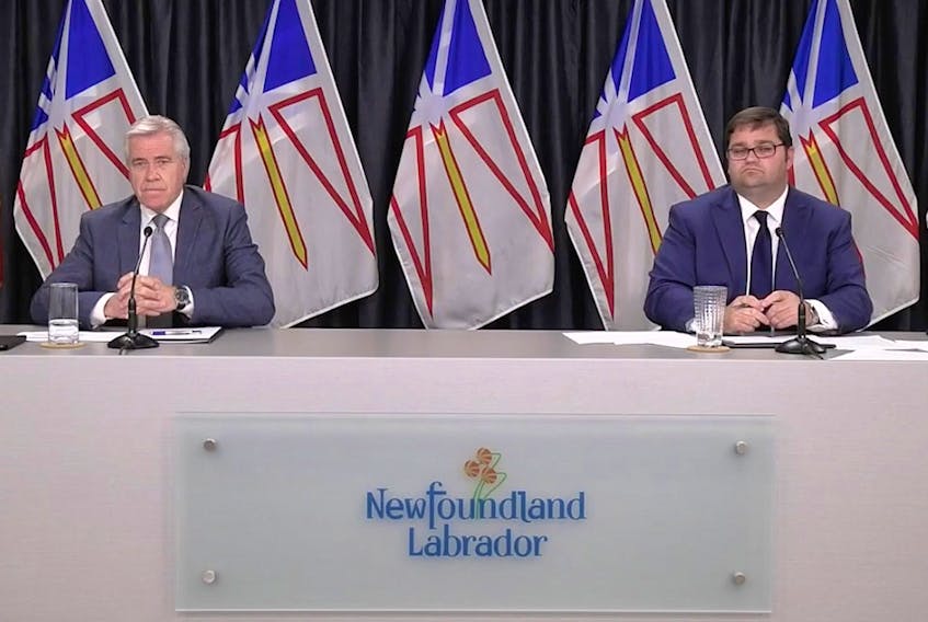 Newfoundland and Labrador Premier Dwight Ball and Bernard Davis, Minister of Tourism, Culture, Industry and Innovation, outlined a $25 million support program for the provincial tourism sector Monday.