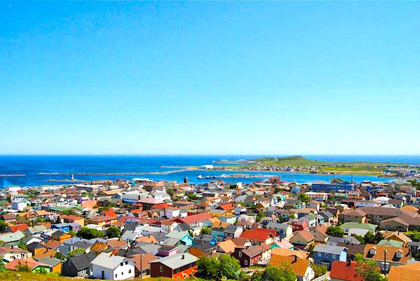 A panoramic view of the community of St-Pierre. — SaltWire Network file/Contributed