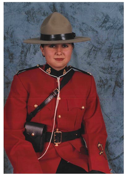 Const. Heather McLean upon graduating from the RCMP’s training academy in Regina, Sask. in 1997. CONTRIBUTED
