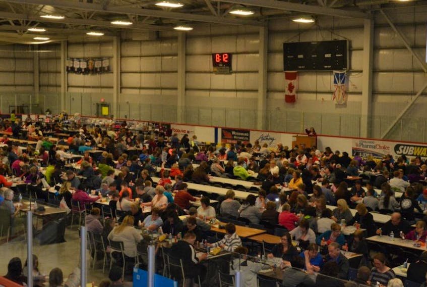 With enough chairs to seat nearly 1,000 people, Wednesday night’s bingo-themed fundraiser for the search efforts for Jennifer Hillier-Penney packed the Polar Centre with residents from all across the Northern Peninsula attending. Hillier-Penney has been missing since Dec. 1, 2016. 