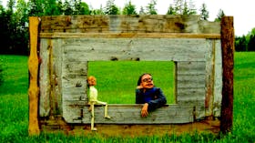 Late Night Radio is a drive-in puppet production put on by the North Barn Theatre Collective on a farm in the Ohio Valley, Antigonish.