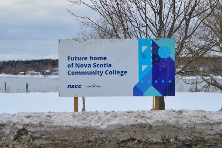 The site of the future home of the Nova Scotia Community College's campus is located on the Sydney waterfront to the west of Kings Road/Esplanade between Crescent and Falmouth streets. DAVID JALA/CAPE BRETON POST