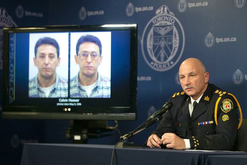 Toronto Police Chief James Ramer discusses new evidence in the case of the 1984 murder of Christine Jessop, on Oct. 15.