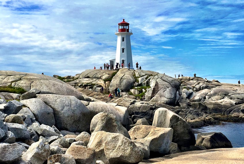 The Peggys Point lighthouse has long been a beacon for tourists to Nova Scotia. The Tourism Industry Association of Nova Scotia says the sector is reeling due to the pandemic.
