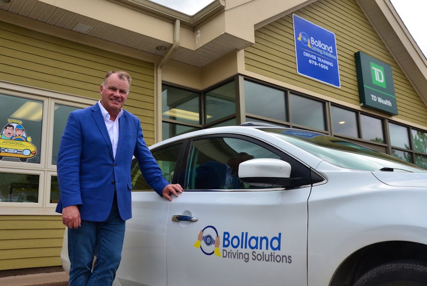 Eric Bolland, founder and owner of Bolland Driving Solutions, says distracted driving is one of the biggest challenges today when it comes to safety on our roads. KIRK STARRATT