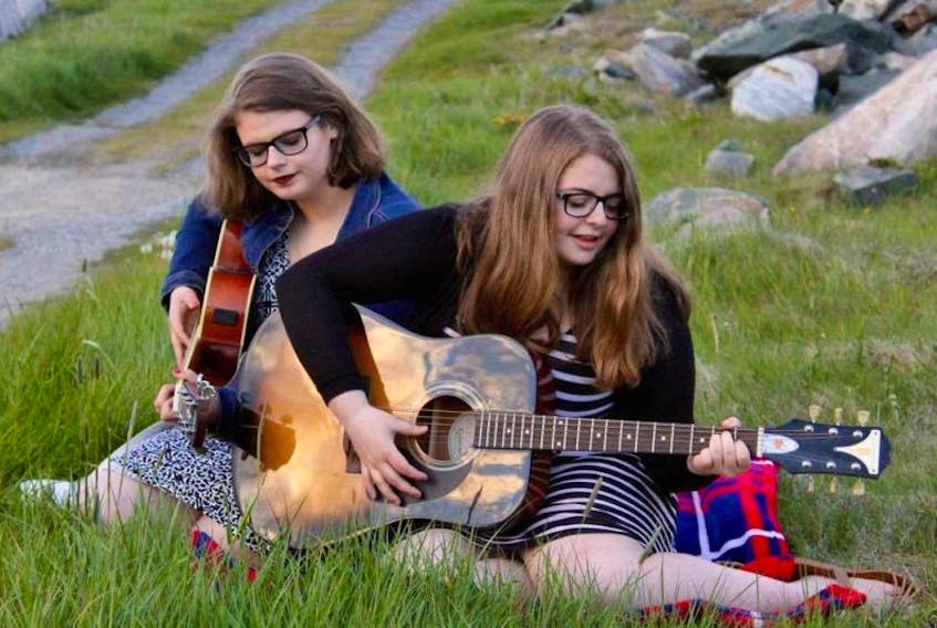 Sisters Erica (left) and Heidi Dunn loved music. 13 year-old Heidi tragically passed last month after an ATV accident.
