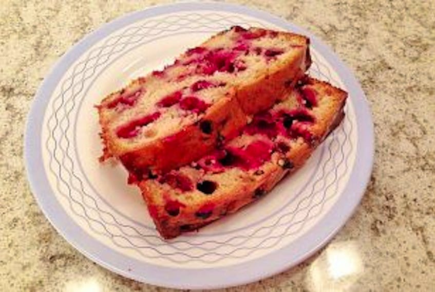 ['Are you searching for a morning coffee hero? Try a slice or two of this delicious partridgeberry tea bread.']