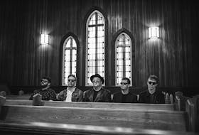 Rev. Dave and the Sin Eaters is a Corner Brook-based ban featuring from left, Dan Hiltz, Scott Sheppard, David Peddle, Louie McDonald and David Barry. 