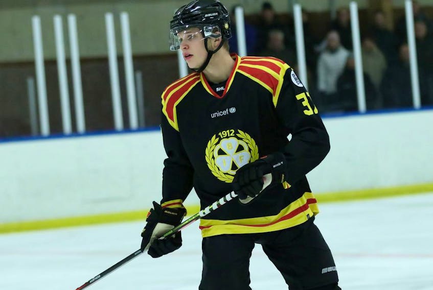 Vancouver Canucks' prospect Viktor Persson, who played for Brynas U-20 in Sweden during the 2019-20 season, has his sights set on playing for Team Sweden at the World Junior Hockey Championship in the Edmonton bubble.