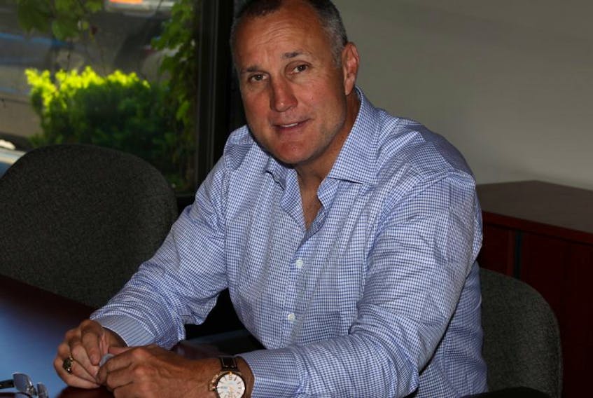 <p>NHL Hall of Famer Paul Coffey was the headline guest for the 17th annual Acadia Hockey Celebrity Dinner June 19 in Wolfville.</p>