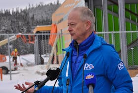 PC Leader Ches Crosbie said a PC government will ensure that a PET scanner is in the new regional hospital being built in Corner Brook on day one when it opens. Crosbie made the promise at the site of the build on Tuesday.