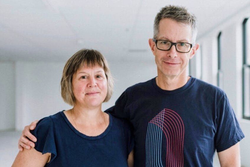 Sheryl and Clark MacLeod, pictured here in a marketing photo, have a successful podcast called Sleep Tight Stories that helps kids around the globe fall asleep with bedtime stories.