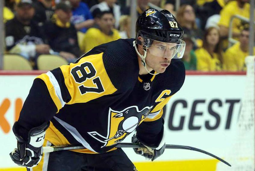 Pittsburgh Penguins captain Sidney Crosby had successful wrist surgery on Monday. Reuters
