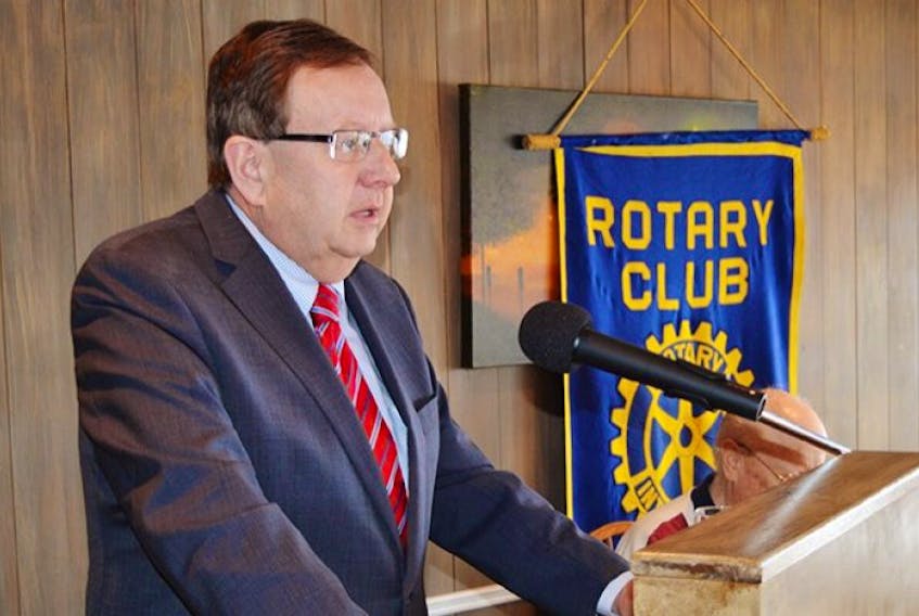 P.E.I. Senator Percy Downe told the Rotary Club of Hillsborough on Thursday that it doesn’t make sense that one multi-billion dollar bridge in Canada costs nothing to cross while tolls are charged on Confederation Bridge.