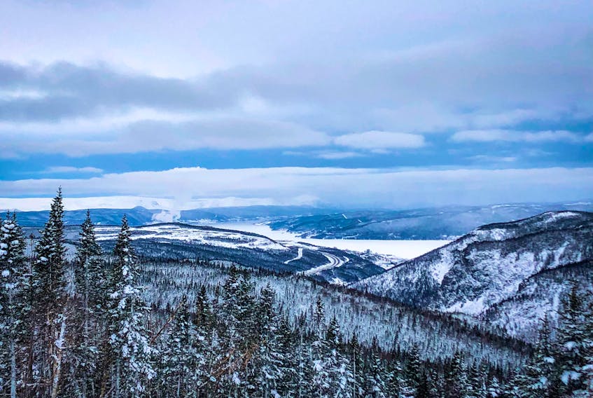 This stunning photo was taken from Tower 16 on Marble Mountain, N.L. Krista Miller said the conditions were incredible!  Today, there are extreme cold warnings for Newfoundland.  Dress accordingly, ski in pairs and  watch for frost bite!