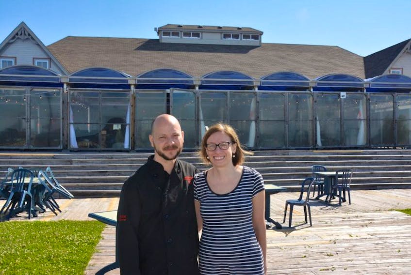 Jordon and Darcia Burnett, owners of the Lobster House at the Shipyard Market in Summerside. The couple is offering a new club night at their establishment every Thursday evening. 
