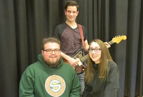 Brett Gallant, Matthew Kays, and Maddison Moore are ready to get groovy at their Friday show. The songs they play tend to have energy, and some band members may even dance.