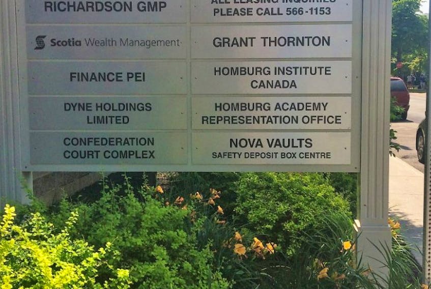 Homburg Institute sign located at the front of the building.