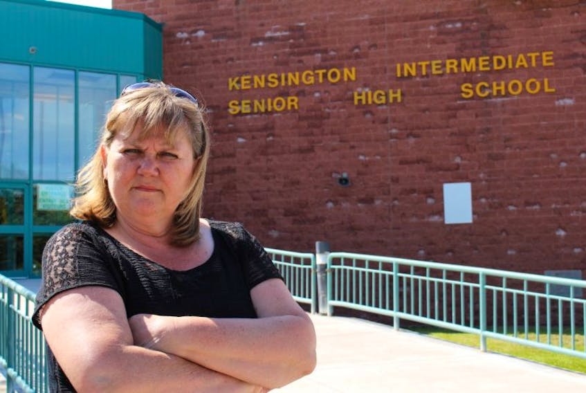 Patricia Cole, president of the KISH parent council, wants to know how the government’s plan to allocate teachers elsewhere will affect students and staff at the school.