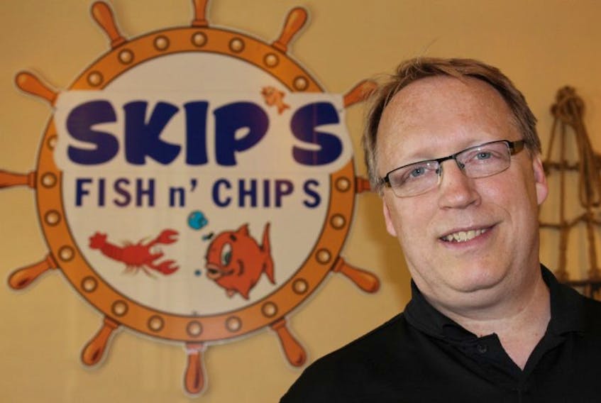 Paul MacGregor, owner of Skip’s Fish ‘n’ Chips. 