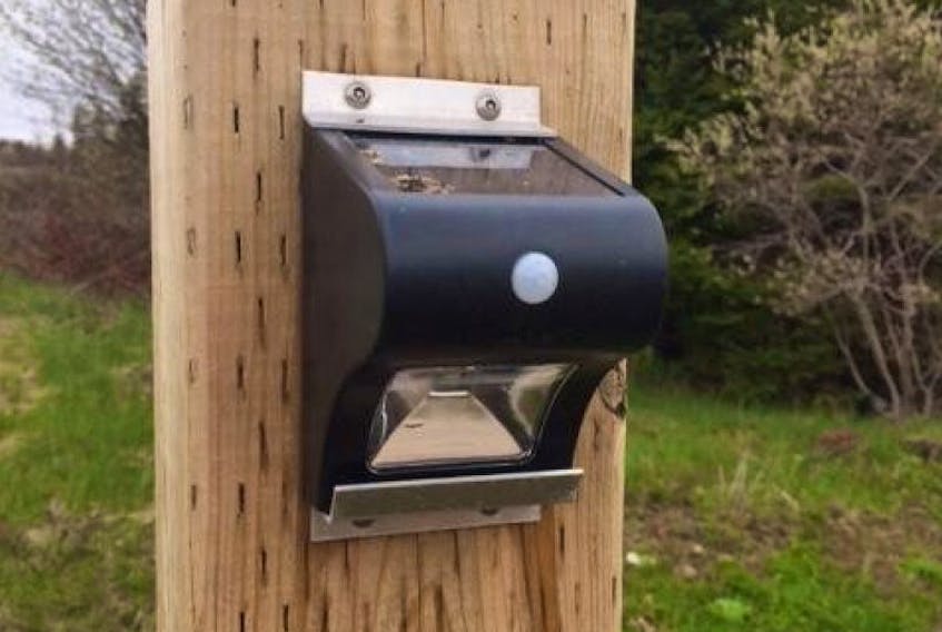 Solar lights stolen from Cavendish Resort area recently. The solar sensor deck and wall lights are made by Classy Caps Industries of the USA.