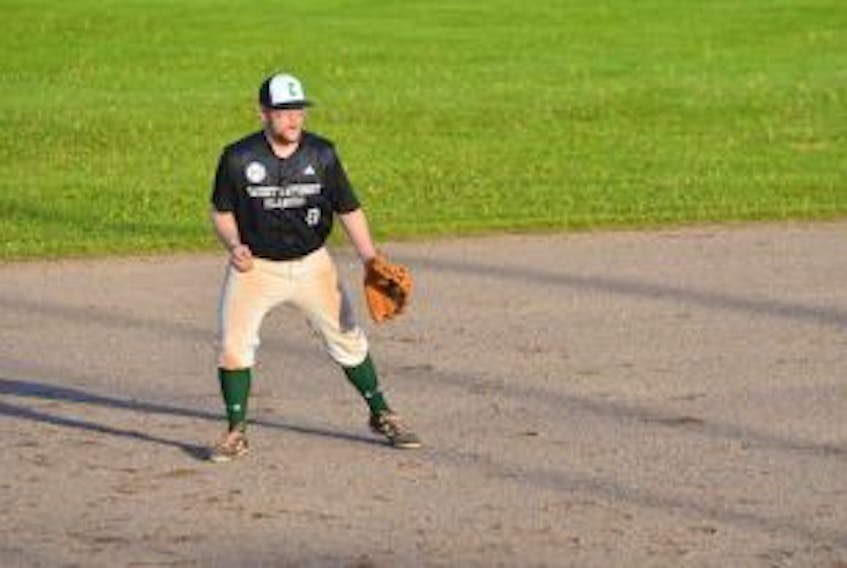 ['Summerside native Brady Arsenault was back in familiar territory on Saturday night. Arsenault played third base for the Charlottetown Gaudet’s Auto Body Islanders in a New Brunswick Senior Baseball League game against the Chatham Ironmen in his hometown at Queen Elizabeth Park’s Legends’ Field. The Islanders scored four late runs in a 4-0 victory.']