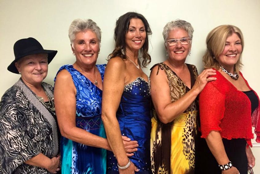 “Lady Singers of Our Century” perform two more concerts in July.  From left, Colleen MacPhee, Joan Reeves, Jolee Patkai, Judy McGregor and Keila Glydon.