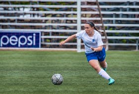 Nova Scotian player Shawna Cosgrove, a left fullback, is one of several new players set to join the Memorial Sea-Hawks women’s soccer team in the fall. — Contributed