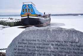 The Ship Hector will be lifted from the Pictou Harbour this spring ahead of some major upgrades. KEVIN ADSHADE/THE NEWS