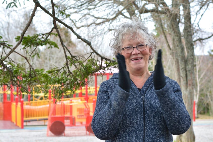 Gloria Rodgers was among the happy Bowring Park patrons, clapping Monday as she returned after a COVID-19 enforced absence. BARB SWEET/THE TELEGRAM