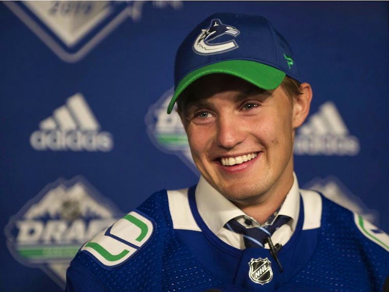 I feel close to the NHL': Why Canucks prospect Nils Höglander is