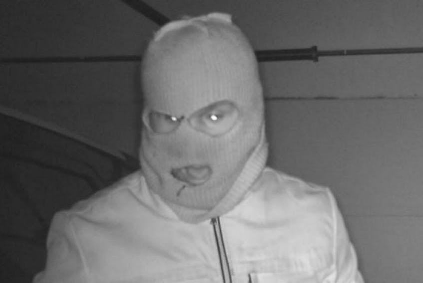 <span>n January, RCMP released this security camera photo of a man breaking into a home in the Stratford area.</span>