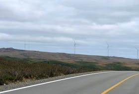 There are only two commercial wind farms in Newfoundland and Labrador. This one is Elemental Energy's farm in St. Lawrence. — Barb Dean-Simmons/SaltWire Network