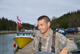 Craig Doucette estimates he's made about $8,000-$9,000 selling lobster since the launch of Potlotek's moderate livelihood, but he still senses a stigma from buyers purchasing his catch. OSCAR BAKER III/THE CAPE BRETON POST