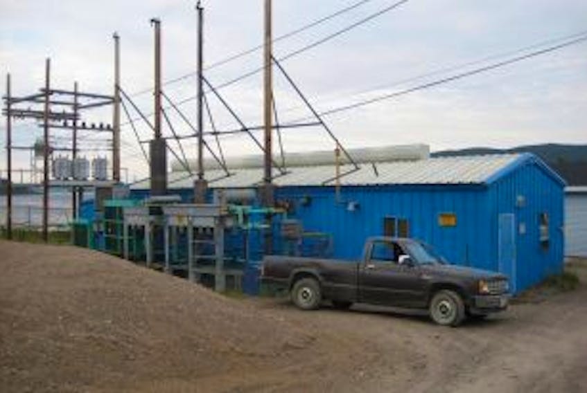 ['The NL\u2008Hydro plant in Rigolet, Labrador. — Telegram file photo']