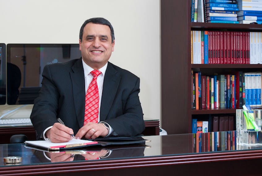Alaa Abd-El-Aziz assumed his responsibilities as the sixth president and vice-chancellor of the University of Prince Edward Island on July 1, 2011. He was installed in a formal ceremony on Sept. 24, 2011.