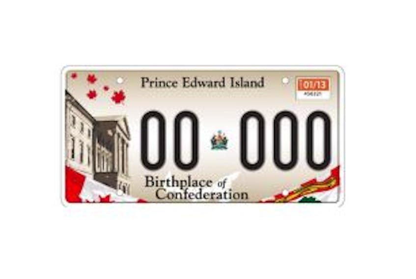 ['Prince Edward Island licence plate']