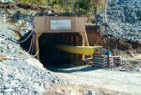 The proposed Hammerdown gold mine would be centred on the former Richmont Mines operation, which was decommissioned 15 years ago. — MARITIME RESOURCES CORP.