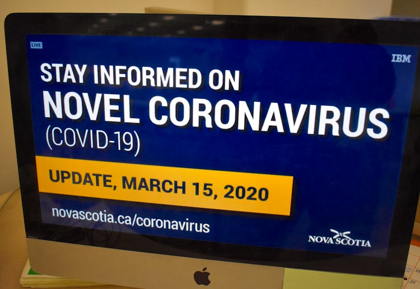 In a special, live-streamed update on Sunday, the Nova Scotia government announced that the province has three presumptive cases of novel coronavirus (COVID-19) and that more precautionary measures have been implemented as a result. DAVID JALA/CAPE BRETON POST