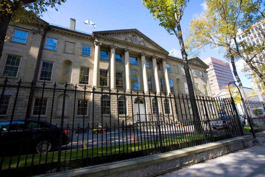 An exterior shot of Province House in Halifax.
